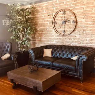 Nice seating area
