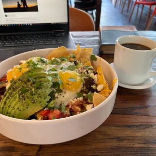 Breakfast Nachos and Bottomless Drip