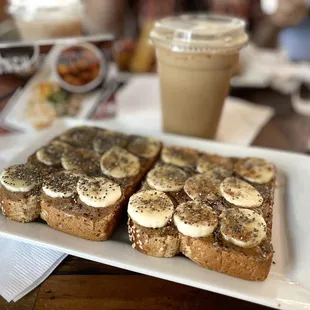 Banana Almond Butter Toast