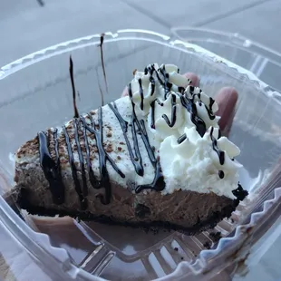 Choco-Latte (pie) Slice