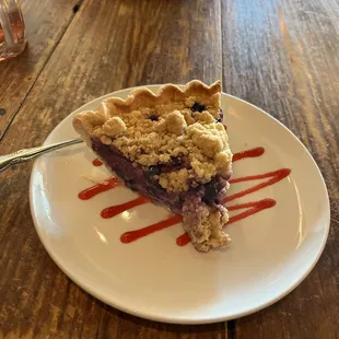 Blueberry fields sweet pie