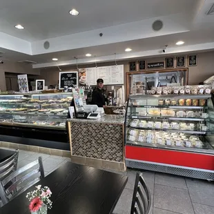 Pastry and coffee