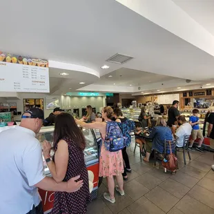 customers waiting for their order
