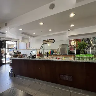 Gelato shop and coffee shop