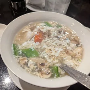 Seafood soup for 2; really can serve 3 or 4