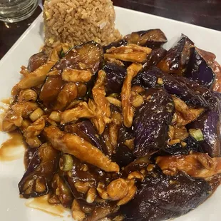 Chicken with Eggplant