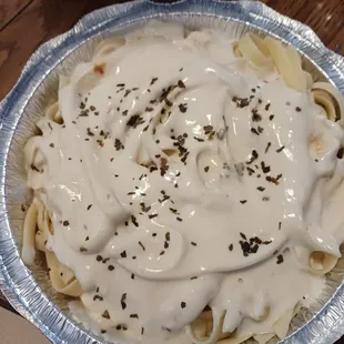 Fettuccine Alfredo!