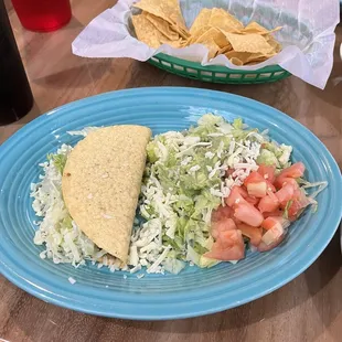 Taco and guac salad (part of Special Lunch 1)