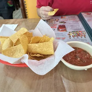 Chips and salsa