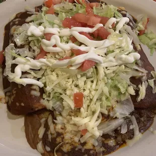 Enchiladas Supremes. Excellent.