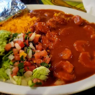 Camarones a la Diabla