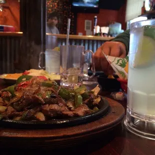 Beef Fajita and 99c Margarita "on Mondays"