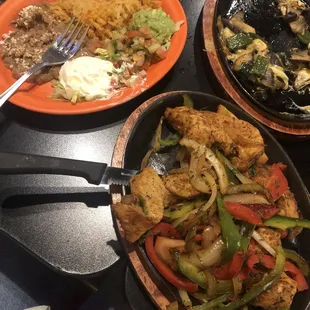 Chicken fajitas