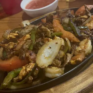 Tejano fajitas