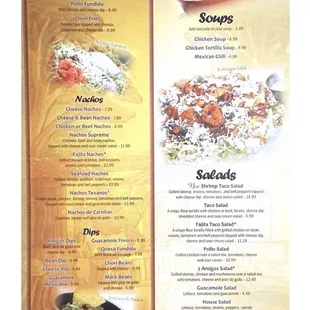 Menu (October 2021)