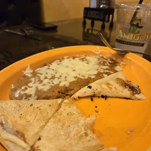 Kids cheese quesadilla