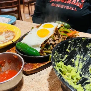 a plate of food