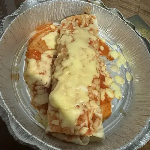 Beef burrito