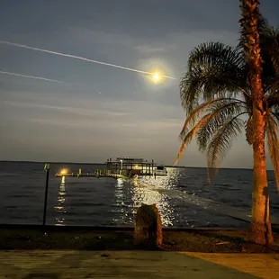 The view with dinner