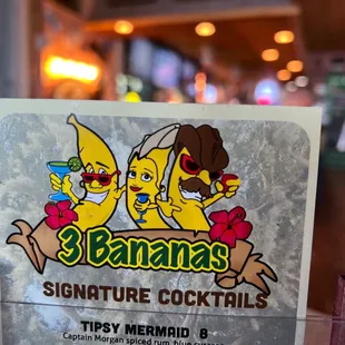 a sign for the restaurant