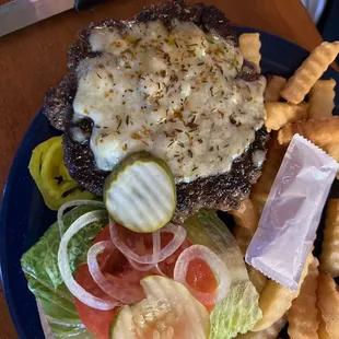 Black and Blue Burger