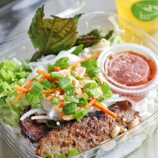 Nem nuong vermicelli bowl