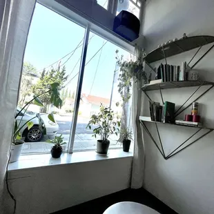 Chillin&apos; by the front window....