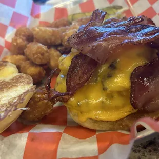 Double Bacon Smashburger Feature