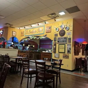 Bar and Check out area