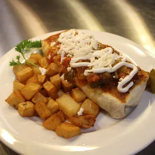 Azteca Breakfast Burrito
