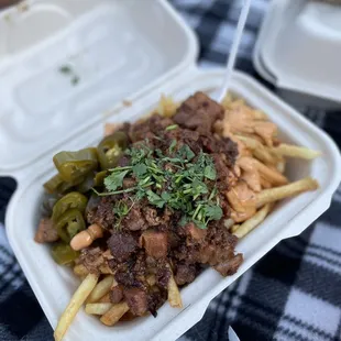 Caramelized Pork Belly Fries