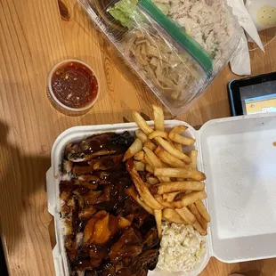 ribs, food