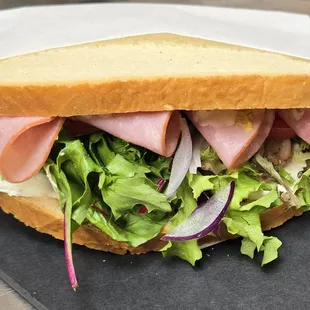 OUR HAM SANDWICH