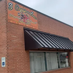 the front of a restaurant