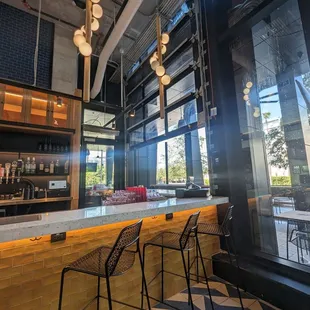 a view of the outside of the restaurant
