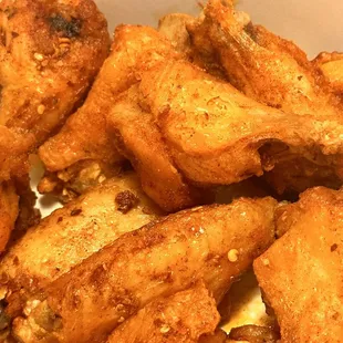 The chicken wings