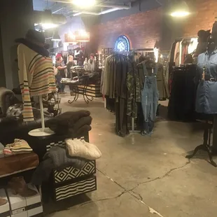 Inside the boutique!