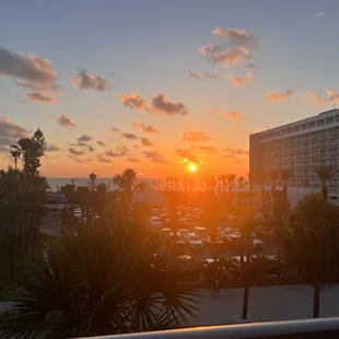 Amazing sunset views