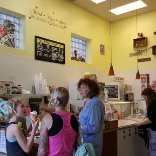 Front Counter at 3 Dips