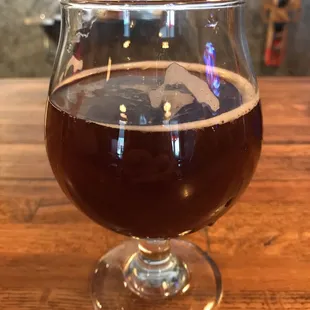 Departed for a Reason, cherry Belgian dubbel is fantastic.