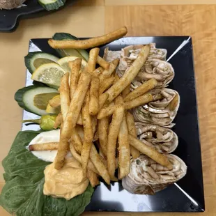 Arabic SHAWARMA &amp; fries