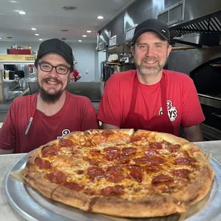 pizza, food