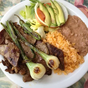 Carne Asada Plate