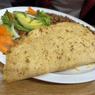 Quesadilla Flor De Calabaza