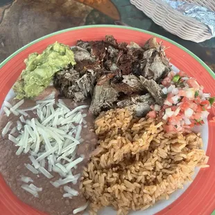 Carnitas plate