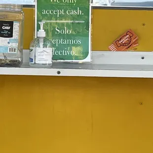 CASH ONLY!