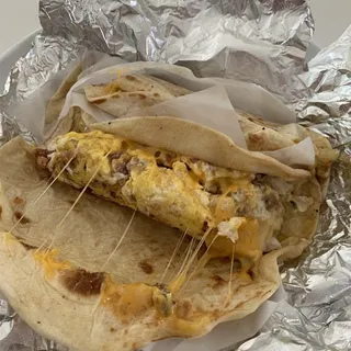 Egg & Bacon Taco