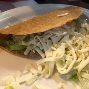 Taco that comes with combo uno