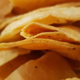 The chips have 2 sides to them