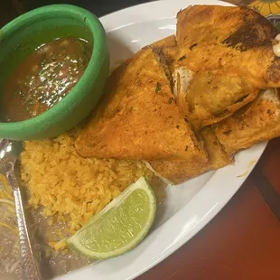 Birria Quesadilla Plate